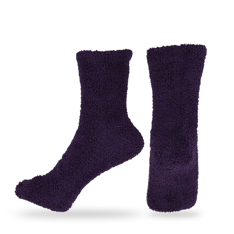 批发或订制半边绒粗针冬季保暖袜地板袜保暖袜家居袜