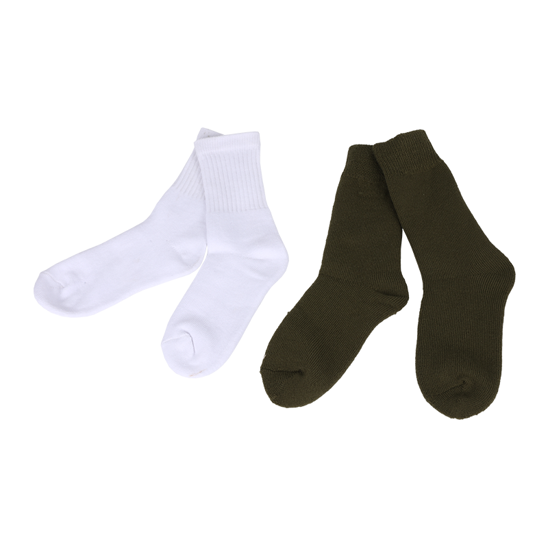 良品优质舒适柔软膨体晴纶基本款冬季加厚毛圏保暖袜学生袜