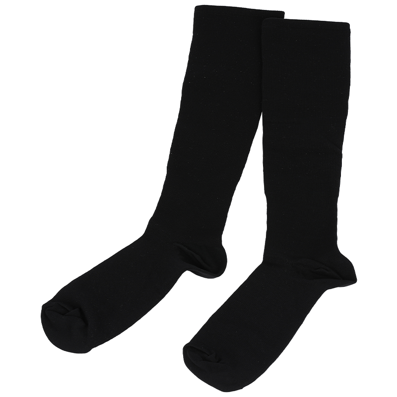 高弹锦纶材质健康美腿压力袜经典平板舒适压力袜坐飞机旅行袜常时间站立保护小腿袜骑行袜